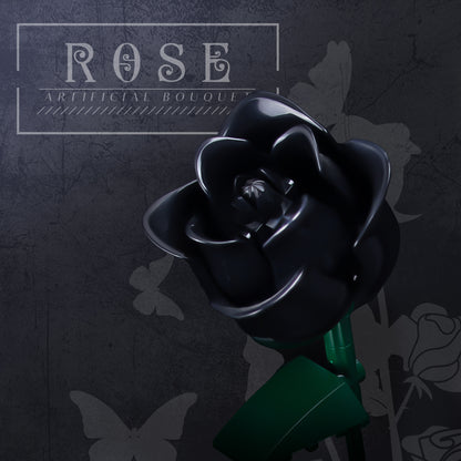 Black Rose Bouquet Building Block Set Toy-660PCS