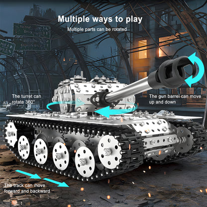 3D Metal Puzzle Tank Building Set
