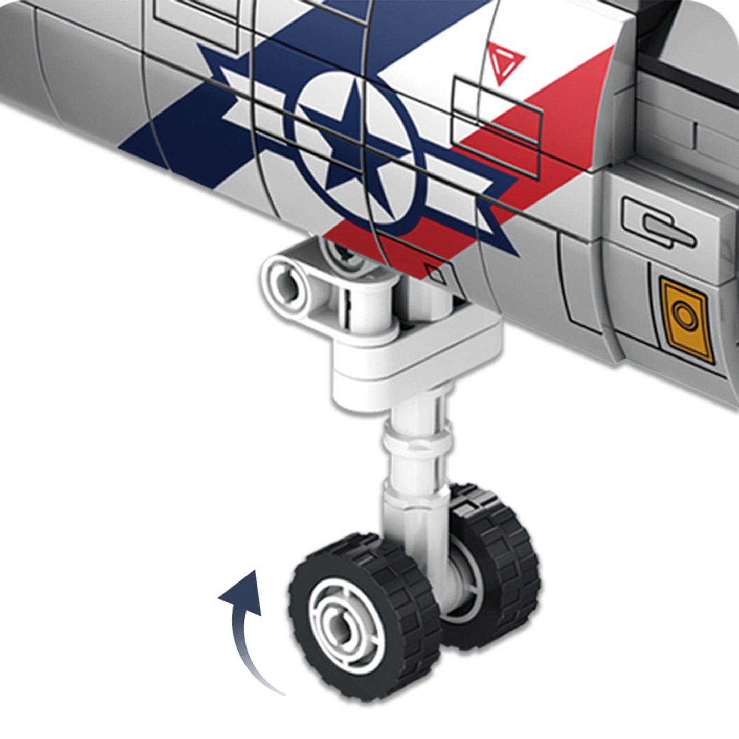 F-14 Jet Fighter Plane Tomcat Military Building Set