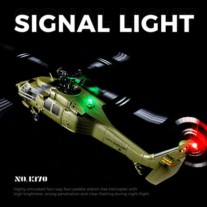 K170 RC Helicopter, UH60L Remote Contro Helicopter Model Plane Toy for Men