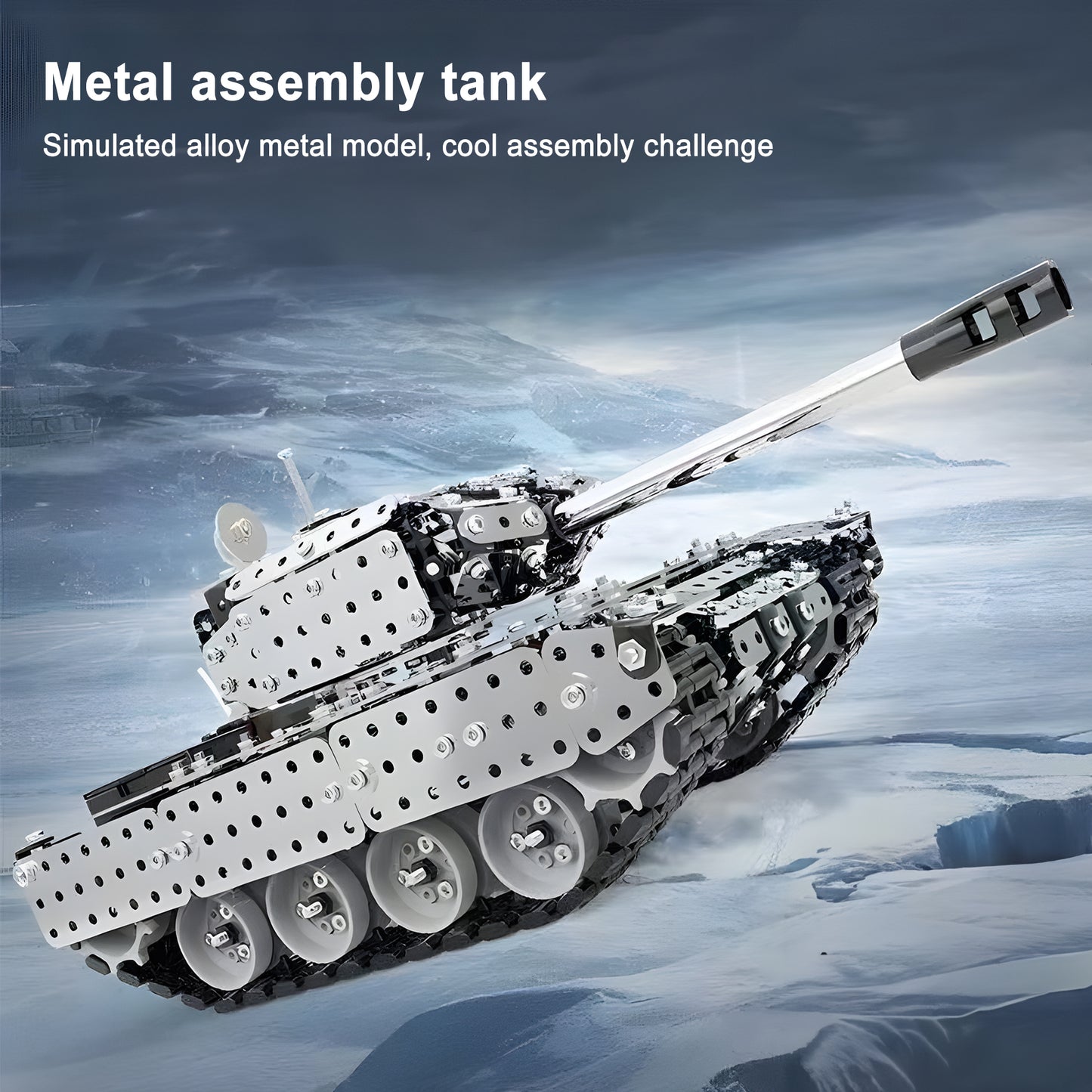 3D Metal Puzzle Tank Building Set