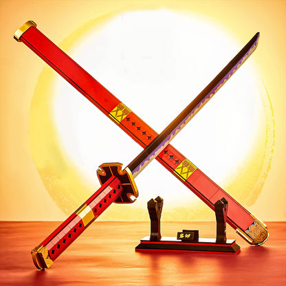 Anime Zoro Sandai Kitetsu Yamato Sword Building Block Set