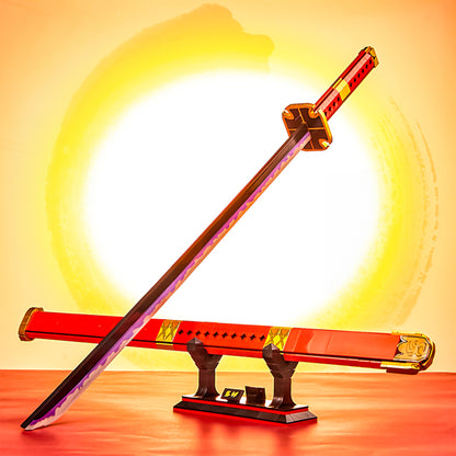 Anime Zoro Sandai Kitetsu Yamato Sword Building Block Set