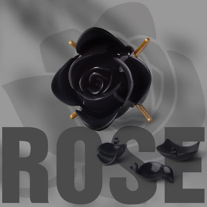 Black Rose Bouquet Building Block Set Toy-660PCS