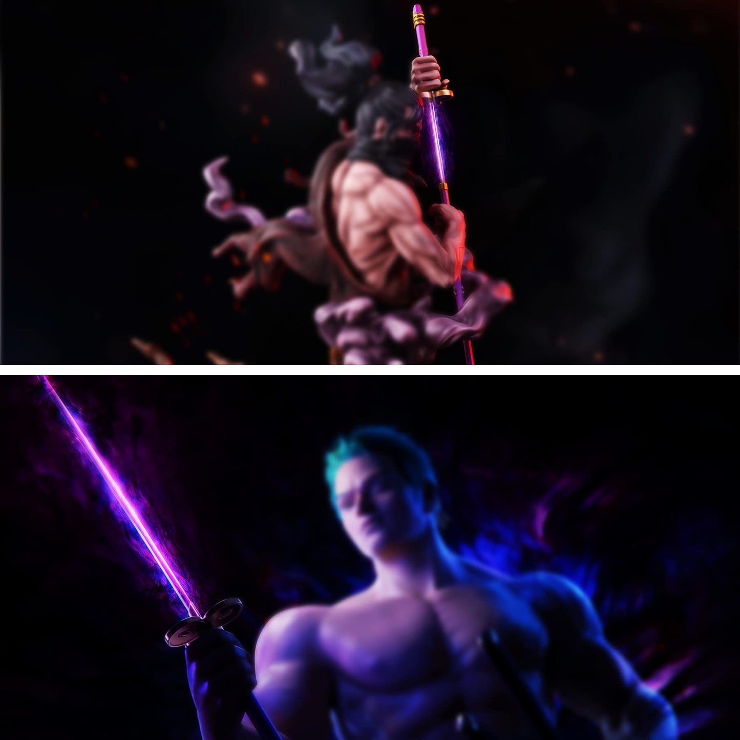 Anime Zoro Enma Yamato Sword Building Block Set