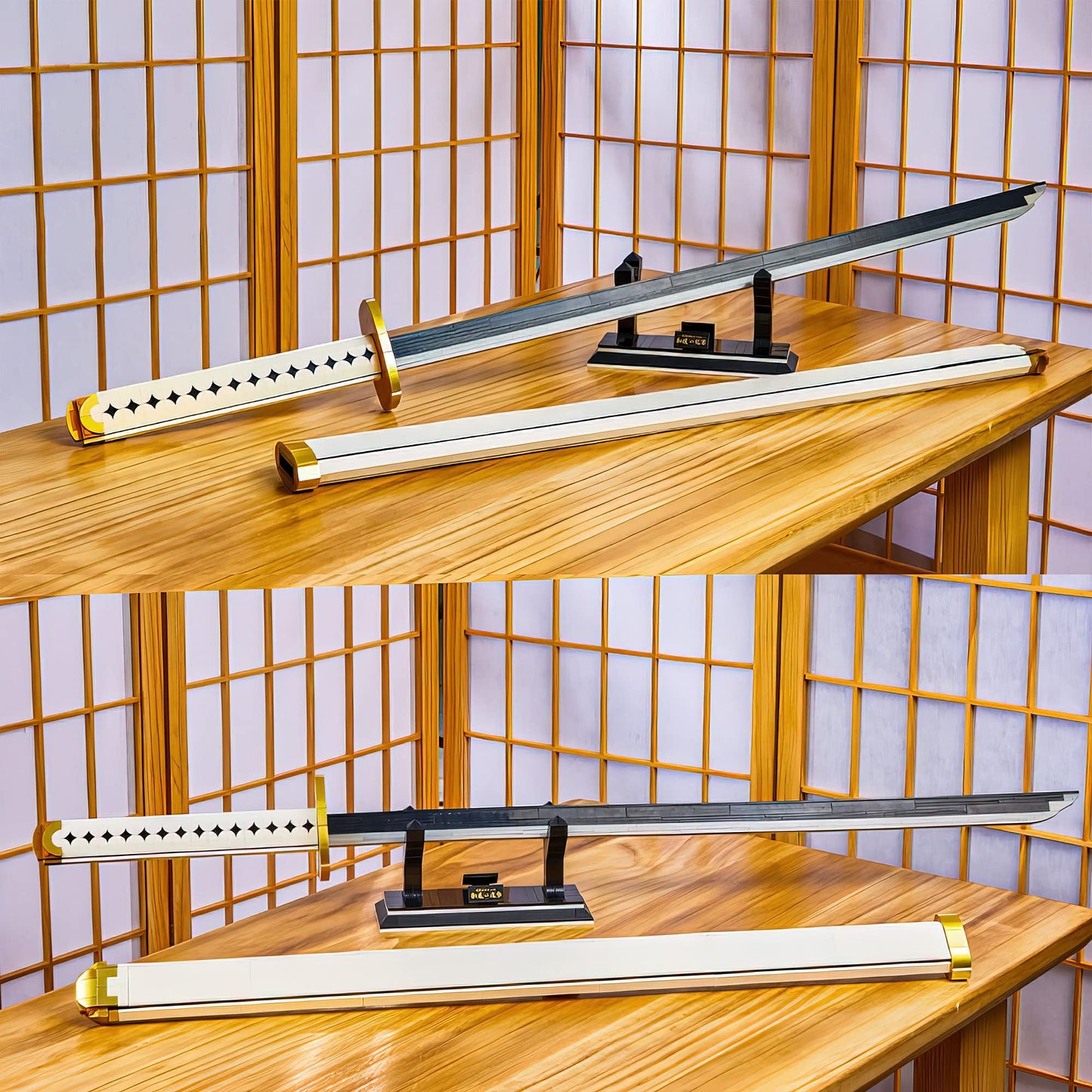 Anime Zoro Wado Ichimonji Yamato Sword Building Block Set