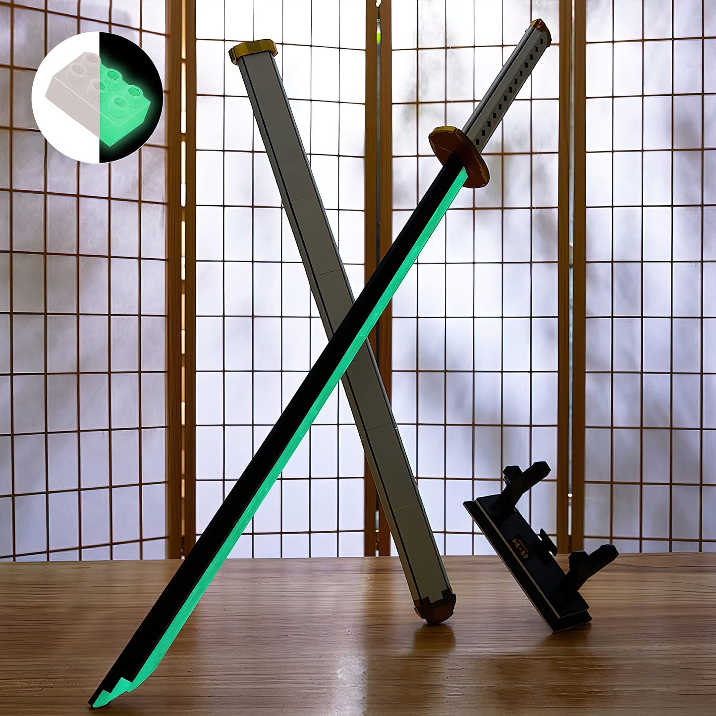 Anime Zoro Wado Ichimonji Yamato Sword Building Block Set